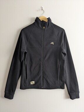 Men's Tracksmith New England Franklin Fleece Full Zip Jacket | Navy | Small